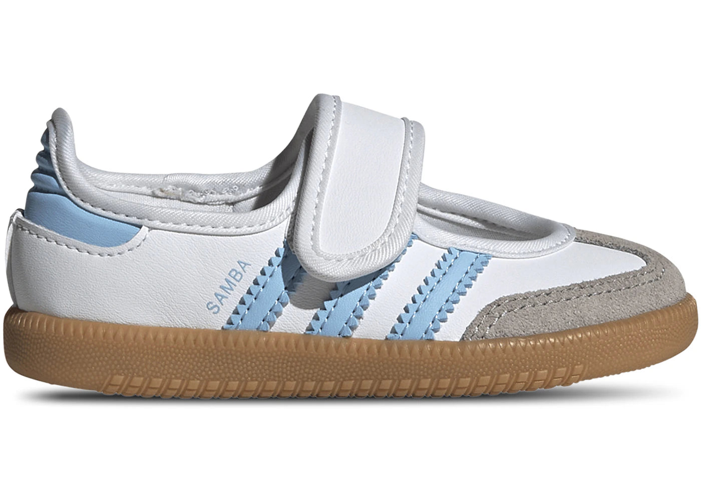 adidas Samba Jane White Clear Sky (TD) - vue 360