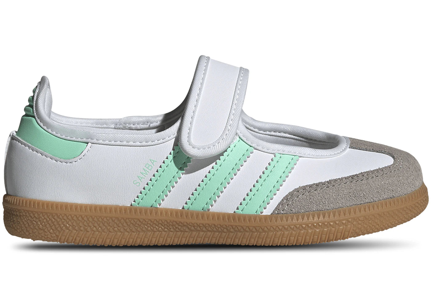 adidas Samba Jane White Easy Green (PS) - vue 360