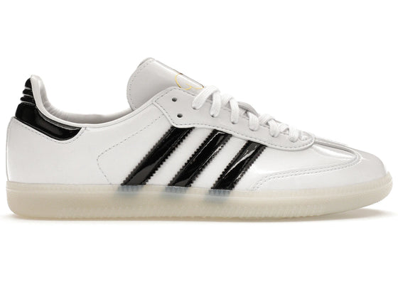 adidas Samba Jason Dill White Black Patent sneakers - authentic adidas shoes