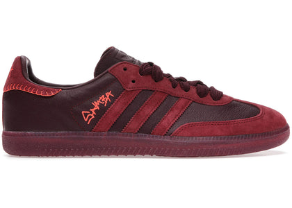 adidas Samba Jonah Hill Burgundy - authentic adidas sneakers