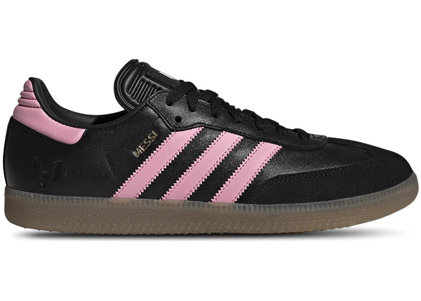 adidas Samba Messi Black Gold Metallic sneakers - authentic adidas shoes