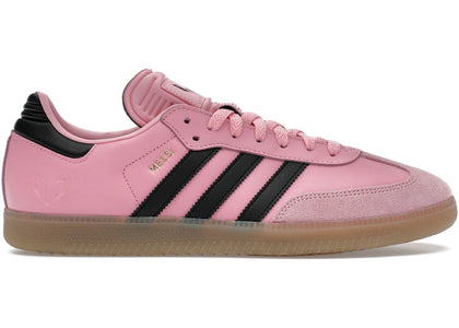 adidas Samba Messi Light Pink Black - authentic adidas sneakers