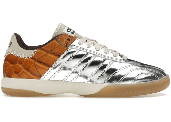 adidas Samba Millennium Wales Bonner Silver Metallic Yellow Croc sneakers - authentic streetwear shoes