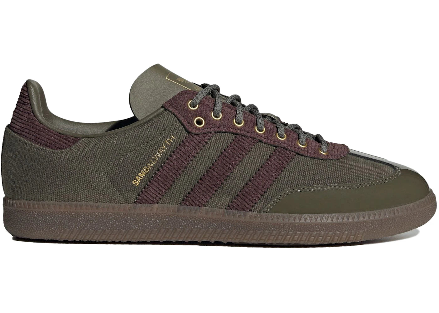 adidas Samba OG ALWAYTH Olive Strata - vue 360