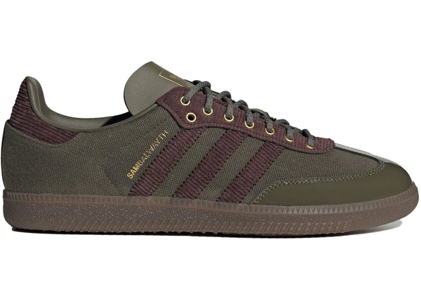 adidas Samba OG ALWAYTH Olive Strata sneakers - authentic adidas shoes