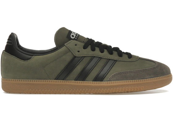 adidas Samba OG Base Green sneakers - authentic streetwear shoes