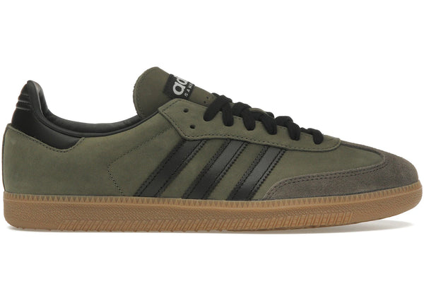 adidas Samba OG Base Green sneakers - authentic streetwear shoes