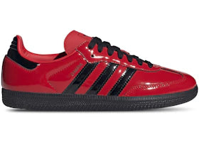 adidas Samba OG Better Scarlet Black Patent (Women's) - authentic adidas sneakers