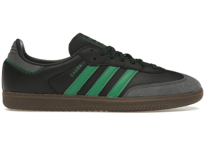 adidas Samba OG Black Green (Women's) - authentic adidas sneakers