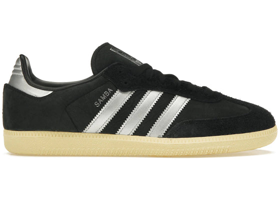 adidas Samba OG Black Matte Silver (Women's) sneakers - authentic adidas shoes