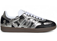 adidas Samba OG Black Pony Hair Silver Metallic (Women's)