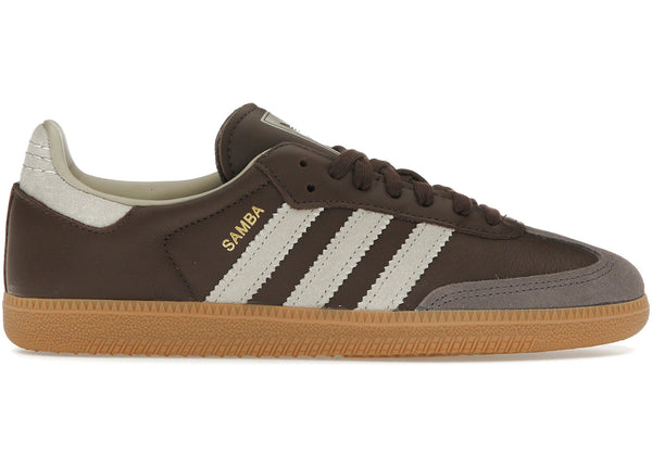 adidas Samba OG Brown Putty Grey sneakers - authentic adidas shoes