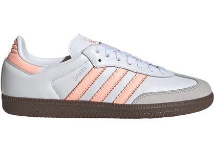 adidas Samba OG Cloud White Clear Orange Semi Coral (Women's) - authentic adidas sneakers