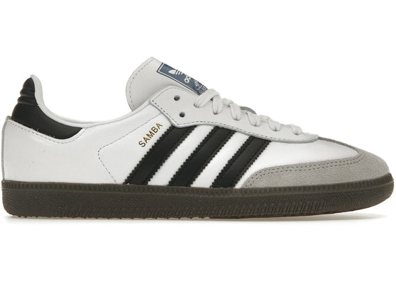 adidas Samba OG Cloud White Core Black sneakers - authentic adidas shoes