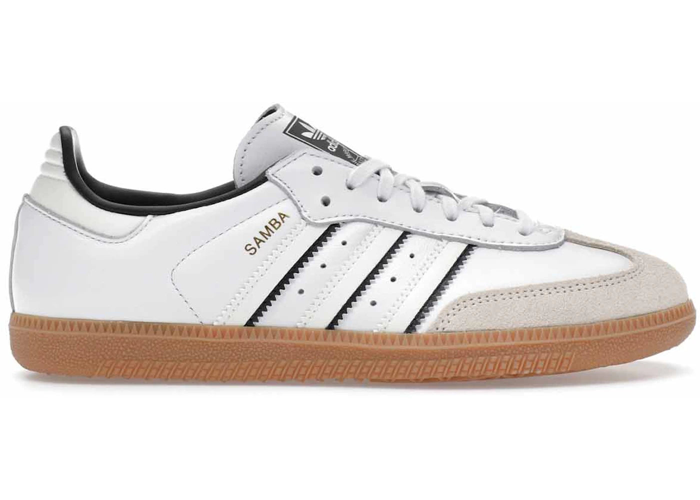 adidas Samba OG Cloud White Off White Core Black (GS) % - vue 360