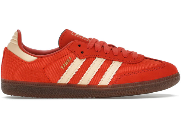 adidas Samba OG Collegiate Orange sneakers - authentic adidas shoes