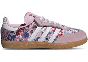 adidas Samba OG Comfort Closure Liberty London Clear Pink Floral (PS) - authentic adidas sneakers