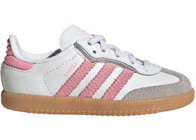 adidas Samba OG Comfort Closure White Light Pink Gum (TD) - authentic adidas sneakers