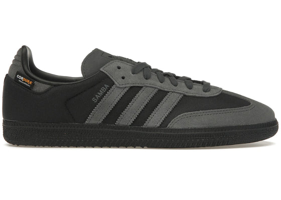 adidas Samba OG Core Black Grey Cordura sneakers - authentic adidas shoes