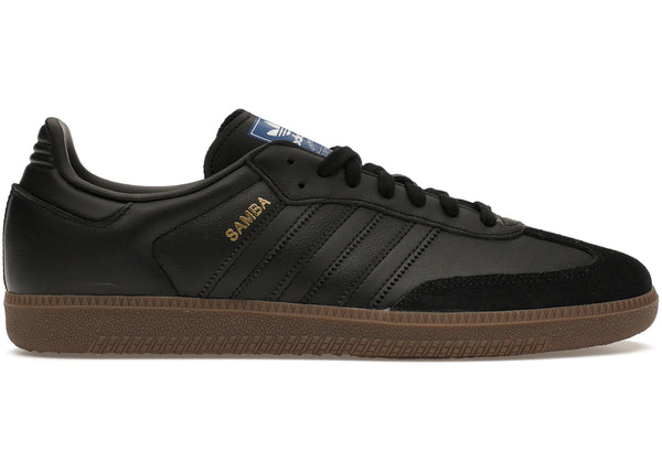 adidas Samba OG Core Black Gum sneakers - authentic adidas shoes
