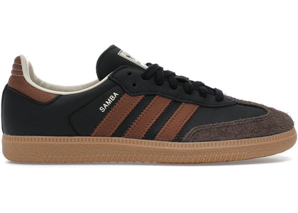 adidas Samba OG Core Black Preloved Brown - authentic adidas sneakers