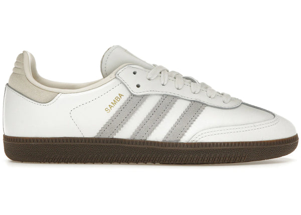 adidas Samba OG Core White Grey sneakers - authentic adidas shoes