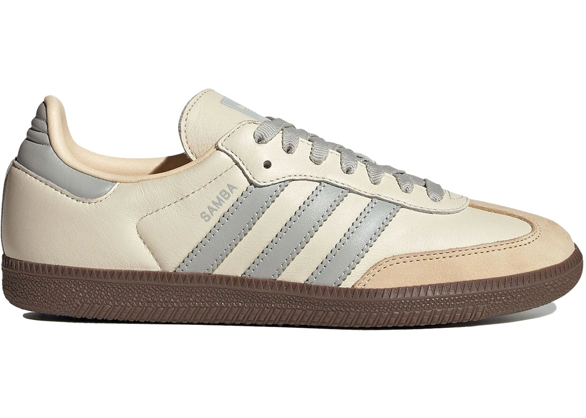 adidas Samba OG Cream White Wonder Silver (Women's) - vue 360