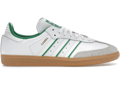 adidas Samba OG Crystal White Green - authentic adidas sneakers