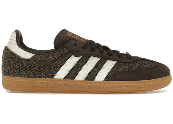 adidas Samba OG Dark Brown Tweed sneakers - authentic adidas shoes