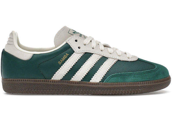 adidas Samba OG Dark Green Beige (GS) sneakers - authentic adidas shoes