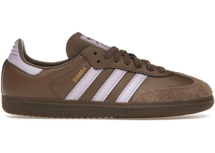 adidas Samba OG Earth Strata Purple Glow - authentic adidas sneakers