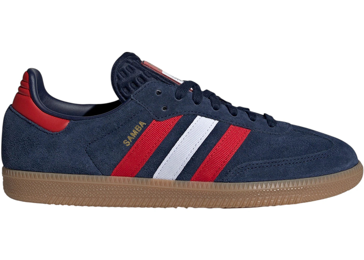 adidas Samba OG FIFA World Cup 2026 Night Indigo Scarlet - vue 360