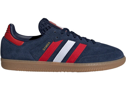 adidas Samba OG FIFA World Cup 2026 Night Indigo Scarlet - authentic adidas sneakers