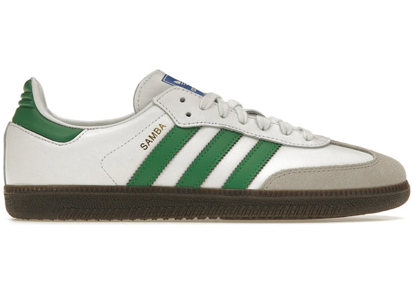 adidas Samba OG Footwear White Green sneakers - authentic adidas shoes