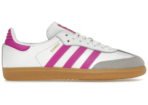 adidas Samba OG Footwear White Purple (Kids) sneakers - authentic adidas shoes