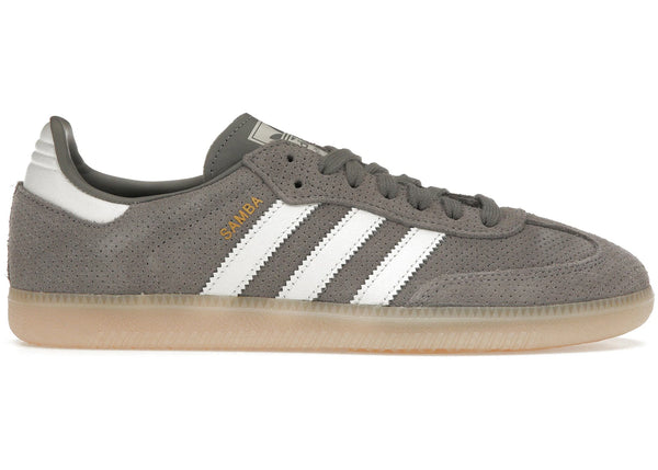 adidas Samba OG Grey Bliss Orange sneakers - authentic adidas shoes