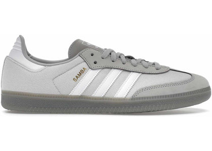 adidas Samba OG Grey Cloud White Grey - authentic adidas sneakers