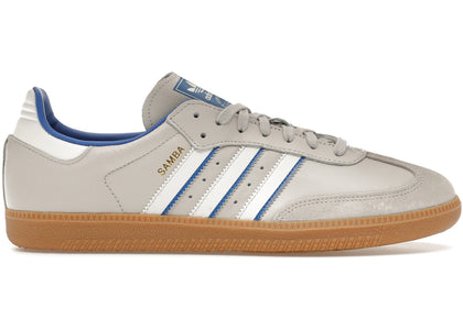 adidas Samba OG Grey One Blue - authentic adidas sneakers
