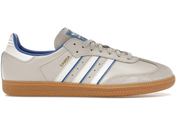 adidas Samba OG Grey One Blue sneakers - authentic adidas shoes