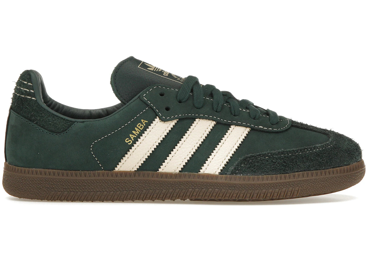 adidas Samba OG Mineral Green Crystal Sand (Women's)