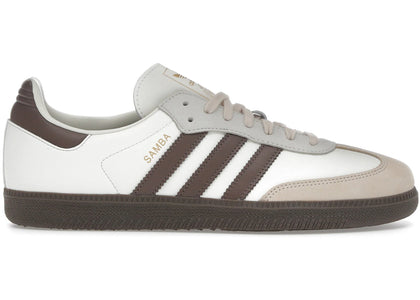 adidas Samba OG Off White Earth Strata Gum (Women's) % sneakers - authentic adidas shoes
