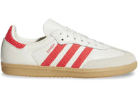 adidas Samba OG Off White Semi Lucid Red (Women's)