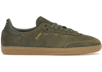 adidas Samba OG Olive Strata Gum - authentic adidas sneakers