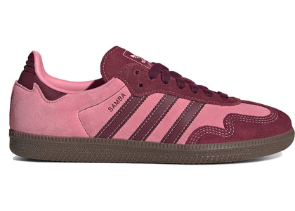 adidas Samba OG Pink Spark Shadow Red (Women's) - authentic adidas sneakers