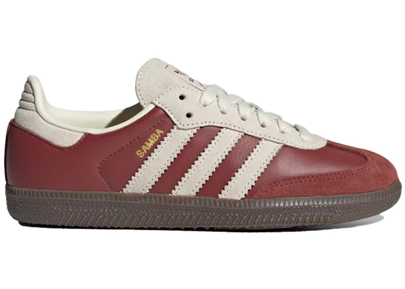 adidas Samba OG Preloved Ruby Cream White (GS) - vue 360