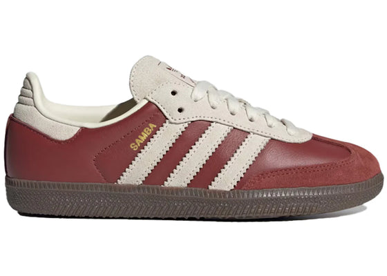 adidas Samba OG Preloved Ruby Cream White (GS) sneakers - authentic adidas shoes