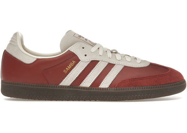adidas Samba OG Preloved Ruby Cream White sneakers - authentic adidas shoes