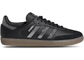 adidas Samba OG Rhinestone Black Silver (GS) - vue 360