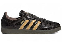 adidas Samba OG Satin Shadow Olive Oat Trace Brown