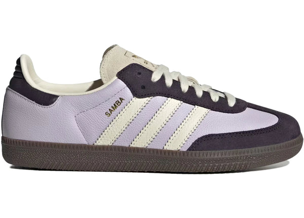adidas Samba OG Silver Dawn Aurora Black (Women's) sneakers - authentic adidas shoes
